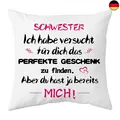 Shoppawhile Schwester Geschenk zum Geburtstag, Weihnachten Geburtstagsgeschenk