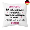 Shoppawhile Schwester Geschenk zum Geburtstag, Weihnachten Geburtstagsgeschenk