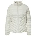 s.Oliver Strickjacke Steppjacke mit Stehkragen - Slim Fit beige 46