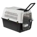 Ferplast Trasportino per cani di taglia media ATLAS 50 PROFESSIONAL, Box per Trasporto Cani con ciotola inclusa, Porta in acciaio plasticato, Sistema di chiusura di sicurezza, Griglie per l'aerazione, 55,5 x 81 x h 60 cm.