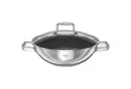 RÖSLE Wok MOMENTS Ø 28 cm m. Deckel ProPlex, Edelstahl 18/10 (1-tlg)