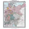 Historische Karte: Deutsches Reich - Deutschland, um 1903 (plano)