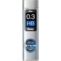 Pentel C273-HBO AIN STEIN Feinmine, 0.3 mm, Härtegrad HB oder 15 Minen 1 stück (