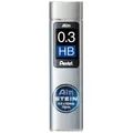 15 PENTEL Druckbleistift Feinminen Ain Stein C273 HiPolymer Mine schwarz HB Dose