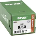 200er Multipack SPAX 1191010600505 Holzschraube 6 mm 50 mm T-STAR plus Stahl