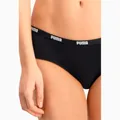 PUMA Damen Puma Iconic Women's Underwear (2 Pack) Hipster Panties, Schwarz, S EU