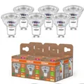 6 x Osram GU10 PAR16 LED Strahler STAR besonders effizient 100° 3,3W = 65W 2700K