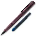 LAMY safari roll-ink steel scarlet mit Tintenpatrone T10 - Rot