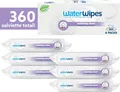 Beruhigende WaterWipes Reinigungstücher 6er Pack – 360 Stück