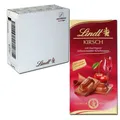 (32,48€/1kg) Lindt Kirsch Schokolade 100g, 12 Tafeln