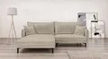 Ecksofa HOME AFFAIRE "ALEXANDRIA mit Recamiere rechts oder links bestellbar, moderne Bezüge", beige, B:246cm H:86cm T:190cm