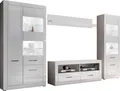 Home affaire Wohnwand BIANCO, (Set, 4-St)