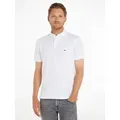 Tommy Hilfiger Poloshirt 1985 REGULAR POLO aus hochwertiger Baumwoll-Piqué-Qualität weiß L (50)