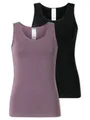 Schiesser Unterhemd Modern Multipacks (2-St) träger-top shirt ärmellos
