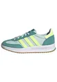 adidas Damen Run 70S 2.0 Shoes, Halo Mint/Hi-Res Yellow/Pure Teal, 38 2/3 EU