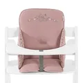 hauck Sitzverkleinerer Kissen Alpha Cosy Kompatibel mit Alpha+, Beta+ & Arketa Holzhochstuhl für Babys 6-36 Monate Hochstuhl Sitzkissen mit hoher Rückenlehne & Stabilen Seiten (Disney Bambi Rose)