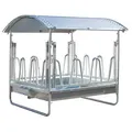 Viereckraufe Standard - Breite 2,3 m - Länge 2,3 m - Höhe 2,5 m