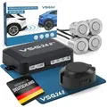 VSG24 Akustische Premium-Einparkhilfe ECHO PLUS Silber PDC-22112