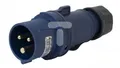 Wtyczka przenośna 16A 3P 230V niebieska IP44 SpeedPRO 13200