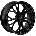 Platin P118 Black 8x18 ET 30 5/112 Alufelge Schwarz
