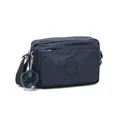 Kipling ABANU M Mittelgroße Umhängetasche, Blue Bleu 2 (Blau)