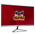 Viewsonic VX2476-SMH 60,5 cm (24 Zoll) Büro Monitor (Full-HD, IPS-Panel, HDMI, Eye-Care, Eco-Mode, Lautsprecher, 3 Jahre Austauschservice) Silber-Schwarz