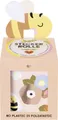 Folia Stickerrolle FLOWERS & BEES, 4m, 416 Teile