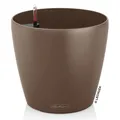 LECHUZA® Pflanzgefäße CLASSICO Color 21 Muskat braun seidenmatt All-in-One