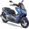 LuXXon Silvermax Motorroller - City Roller mit 300 ccm - 19 PS für max. 120 kmh - Blau