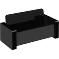 WEDO Acryl Visitenkartenständer Black Office