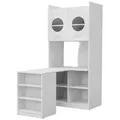 JVmoebel Kinderschreibtisch Schreibtische Tisch für Kinderzimmer Holz Schreibtisch Luxus Zimmer, Made in Europa weiß