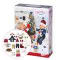 BABY born Adventskalender mit 24 Überraschungen, enthält Kleidung und Accessoires für 43 cm Puppen, 832844 Zapf Creation