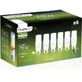 6x E27 Röhrenförmige T37 Led-lampe 10w = 75w 1055lm 4000k Neutral 200° Lumiled