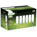 6x E27 Röhrenförmige T37 LED-Lampe 10W = 75W 1055lm 4000K Neutral 200° LUMILED