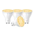 Tapo TP-Link smarte WLAN Glühbirne GU10 L610 4 pcs, Energie sparen, 2.9 W Entspricht 50W, dimmbare alexa smarte lampe, smart home alexa zubehör,kompatibel mit Alexa,Google Assistant, Weiss