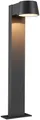 Paulmann LED Pollerleuchte Outdoor 230V Capea Aluminium anthrazit insect friendly, LED fest integriert, Insektenfreundlich, IP44, 2200K