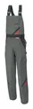 Planam Latzhose Highline, Größe 50, schiefer/schwarz - 2332050