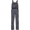 Latzhose Highline 2332 Schiefer/schwarz/rot, Gr. 50 - Planam