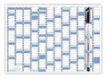 XL Wandkalender DIN A1 2026 nass abwischbar + Stift 84x59cm Kalender gerollt