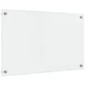 vidaXL Küchenrückwand Transparent 80 x 50 cm Gehärtetes Glas