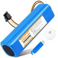 CITYORK 6700mAh Ersatz Akku für Dreame L10s Ultra L10 D10 D10s Z10 Pro/Ultra/Plus, für Dreame D9 F9 Max/Pro, für Xiaomi Robot Vacuum X20+ X10+ Plus/Pro/Max P2008-4S2P-MMBK, für Mijia Roborock S50 S51