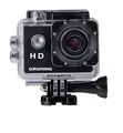 Grundig Action Cam 720P - wasserdichte Action Kamera - Unterwasserkamera für Unterwasserfotografie - Actioncam mit Bildschirm und Kamera Zubehör - Schwarz