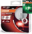 Osram H7 12V 55W NIGHT BREAKER SILVER +100% 2Stk.+W5W LL