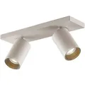 Arcchio Strahler Brinja 9928012 Modern in Weiß aus Aluminium 2-flammig GU10 Flurleuchte
