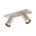 Arcchio Wandstrahler, Deckenstrahler 350° drehbar 90° schwenkbar Wandspot Deckenspot Wandlampe Deckenlampe 2x GU10 ohne Leuchtmittel Strahler Spot