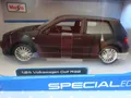 VW Golf R32 mattschwarz 1/24 Modelauto *NEU*  ca. 19cm