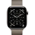 Apple Natural Titanium Milanese Loop (42 mm, 95% recyceltes Titan) (MGHY4ZM/A)