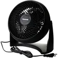 Honeywell HT-900E Kraftvoller und geräuscharmer Turbo-Ventilator, schwarz - Schwarz