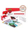 Raspberry Pi PI4B 8 GB FULL KI WITH RED/WHITE HOUSING 8.192 MB