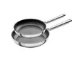 Zwilling Pfannenset TrueFlow, Silber-Schwarz, Metall, 2-teilig, antihaftbeschichtet, Kochen, Pfannen, Pfannensets